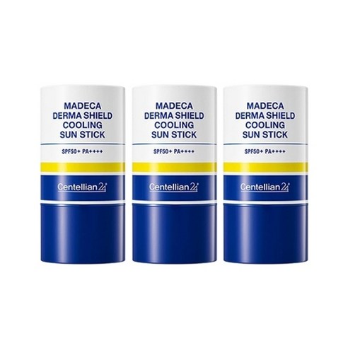 동국제약 마데카 더마 쉴드 쿨링 선스틱 22g x3