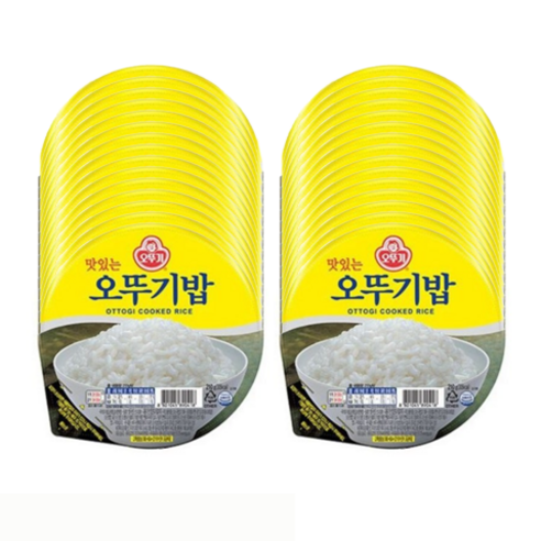 맛있는 오뚜기밥, 210g, 30개