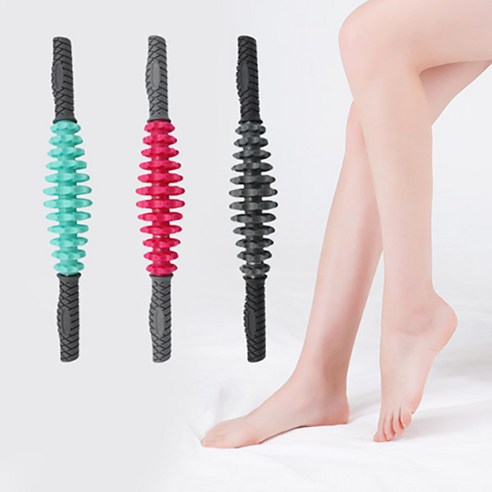 스포홀릭 종아리 마사지봉 다리 안마 마사지스틱, 핑크, 1개