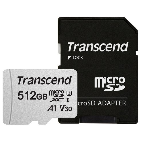 트랜센드 300S-A 마이크로 SD카드, 512GB