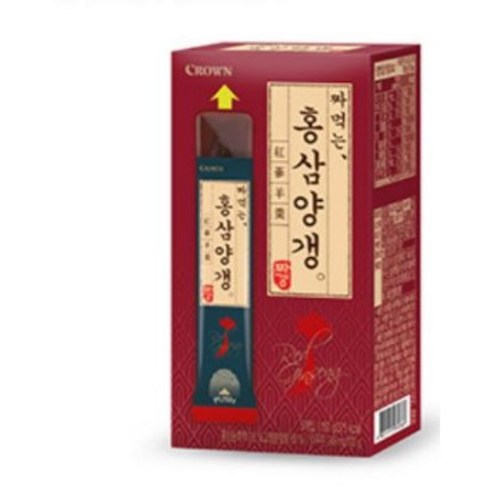 크라운 짜먹는 홍삼 양갱, 30g, 16개