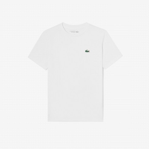 [매장정품] 라코스테 LACOSTE 여성 쿨맥스 조직감 반팔 티셔츠 [오프화이트]