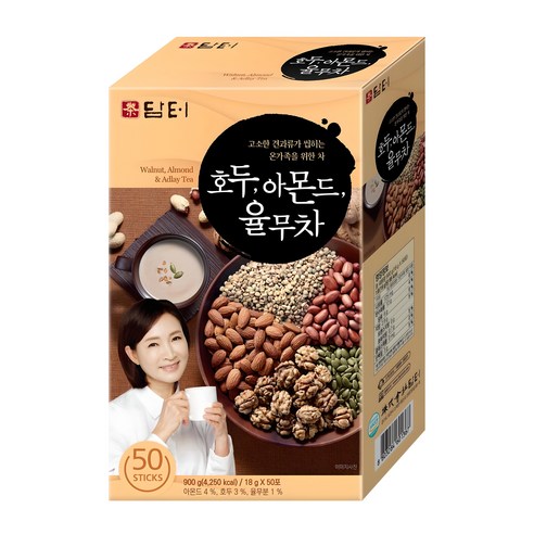카누 미니 디카페인 아메리카노 스틱 원두커피믹스, 900mg, 30개입, 2개 커피/원두/차 10 담터 호두 아몬드 율무차, 18g, 50개입, 1개