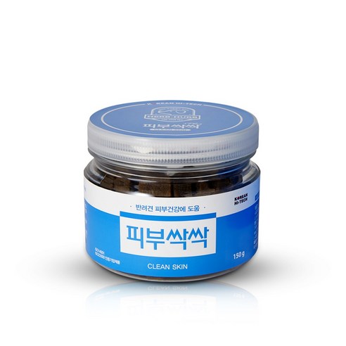 피메푸바이오 닥터허비 피부싹싹 피부영양제 강아지피부건강 강아지알러지, 3개, 연어, 피부/피모