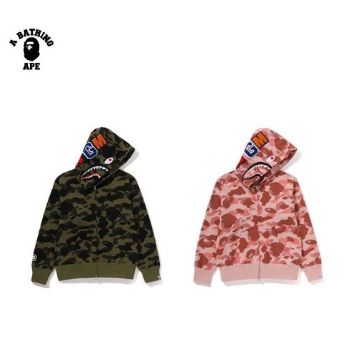BAPE 베이프 정품 / 1st 카모 샤크 풀집 후드 자켓 1ST CAMO SHARK FULL ZIP HOODIE