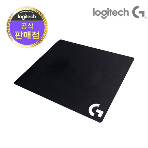 로지텍코리아 G640 대형 패브릭 게이밍 마우스패드, 블랙, 1개