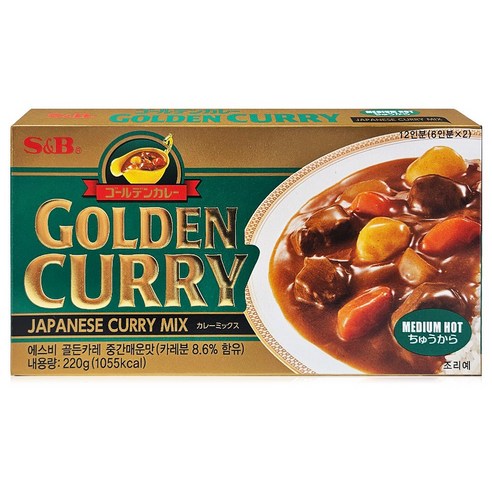 에스앤비골든 카레 중간맛