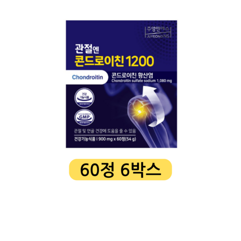 관절엔 콘드로이친 1200, 60정, 3개