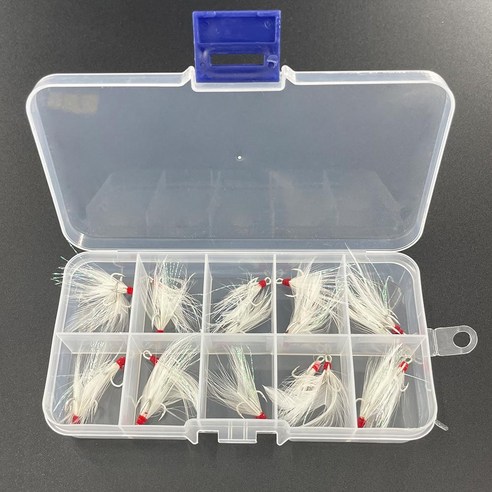 깃털 트레블훅은 훌륭한 품질과 다양한 종류로 구성되어 다양한 낚시 종목에서 활용할 수 있습니다.