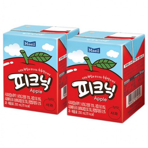 상큼함 가득, 온 가족이 즐기는 매일 피크닉 사과 주스!
