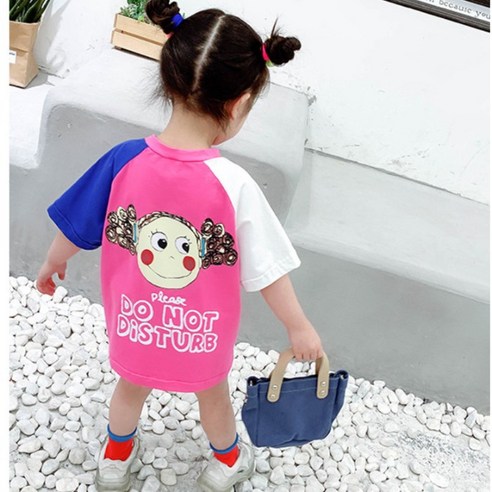 [OKㅣ강추] 피앤엘스타일 여름 여아 반팔 삼색 티셔츠 등원룩 외출복 [OKNOWㅣ추천상품]