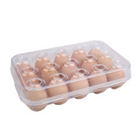 [1+1] 15구 계란보관함 계란 케이스 냉장고 보관용기 에그 트레이