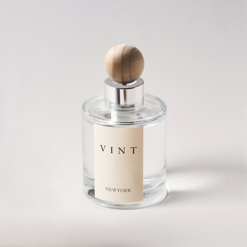 빈트 뉴욕 차량용 디퓨저 150ml (우드볼+리드스틱), 1개, 빈트 디퓨저 미드나잇 블룸
