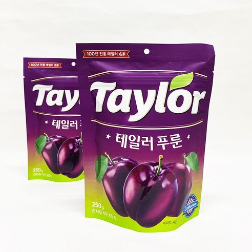 테일러 리치 푸룬 건자두, 250g, 2개