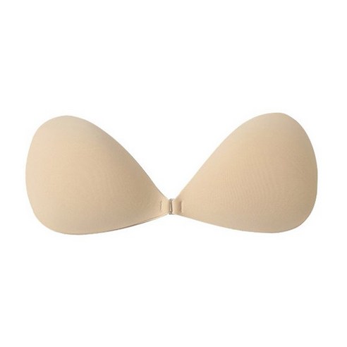 헤링본 실리콘 노바디 누드 브라 G248