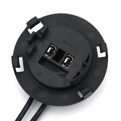 브라더피 자동차 전구 라이트 소켓 모음 그랜저HG H7 H4 브레이크등 커넥터, 번데기 신형 소켓, 1개