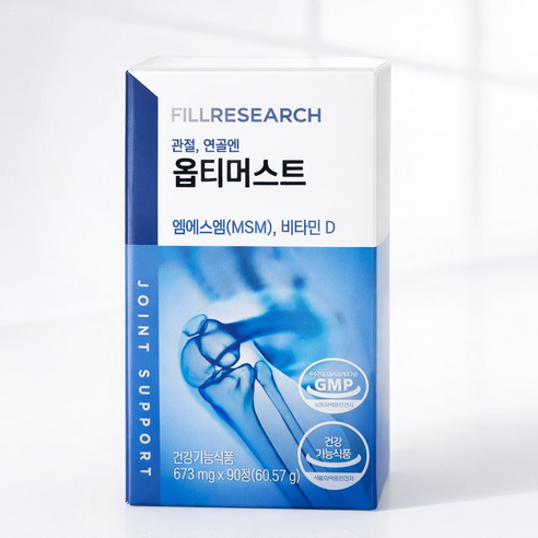 필리서치 옵티머스트 관절 연골 엠에스엠 비타민D