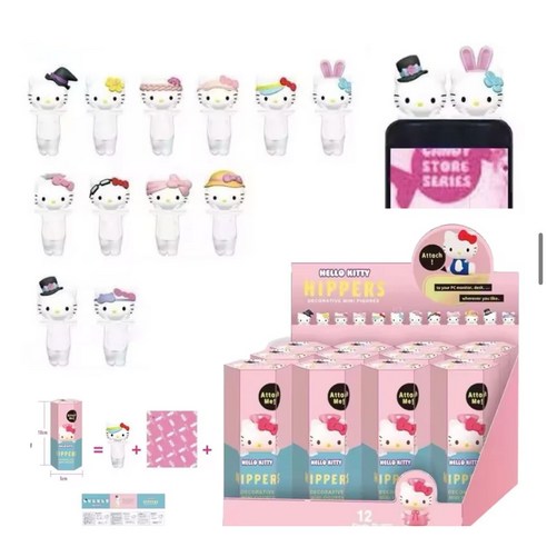 헬로키티와 소니엔젤의 사랑스러운 만남: 핸드폰에 피어나는 동심의 세계 소니엔젤