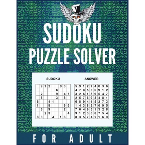 Sudoku Puzzle Solver: Amazing Sudoku Brain Games with Answers - Gift for Adults or Kids - (PUZZLED FUN) Paperback, Independently Published