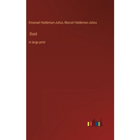 (영문도서) Dust: in large print Hardcover, Outlook Verlag, English, 9783368306632