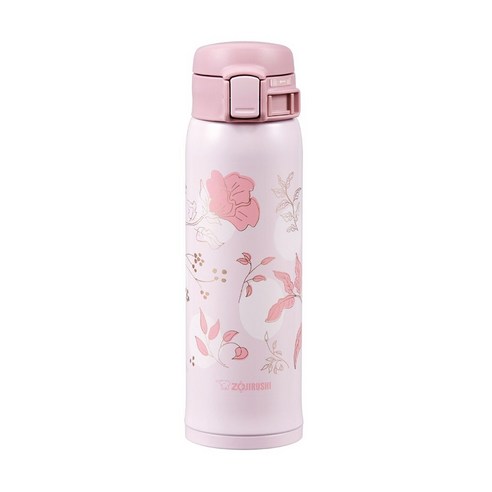 조지루시 초경량 보온보냉 원터치 텀블러 SM-SG48, 블룸 핑크(SM-SG48 PP), 480ml
