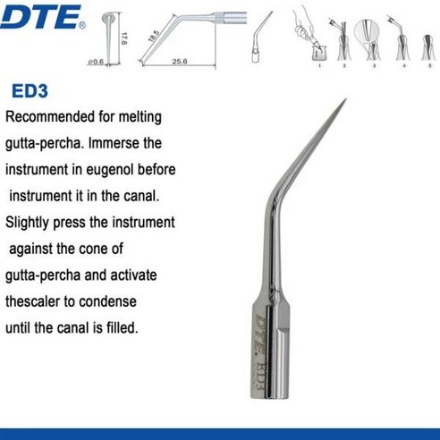 우드페커 DTE 초음파 러 팁 SATELEC ACTEON NSK 에, 15 ED4 퓨리앤코