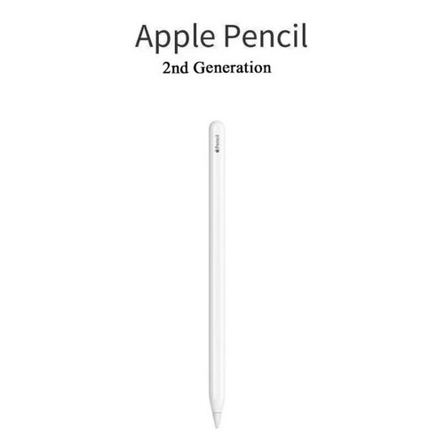 애플 펜슬 2 세대 스타일러스 펜 터치 펜 무선 충전 아이패드 프로, 연필 2, 1개