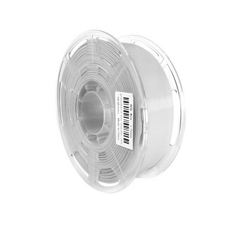 Xzante 3D 프린터 필라멘트 PETG 1.75Mm 1Kg/2.2Lbs 플라스틱 소모품 소재 DIY 인쇄 100% 거품 없음 흰색, 하얀