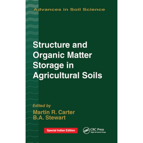 (영문도서) Structure and Organic Matter Storage in Agricultural Soils Paperback, CRC Press, English, 9780367448837
