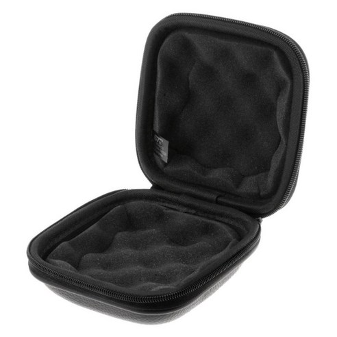 릴 파우치 베이트캐스팅 낚시 릴 가방 보호, 블랙, EVA PU