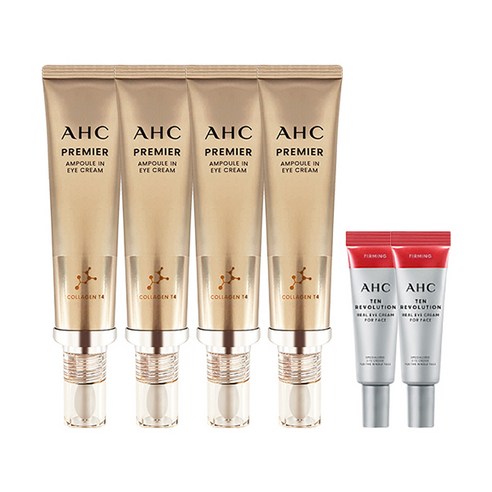 AHC 아이크림 시즌11 40ml x4 + 퍼밍 아이크림 7ml x2, 색상:단일