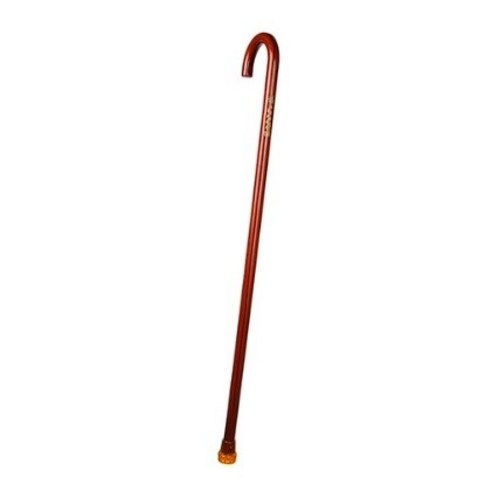 에쉬울프 나무 간편 지팡이 900mm, 곡선 브라운, 1개