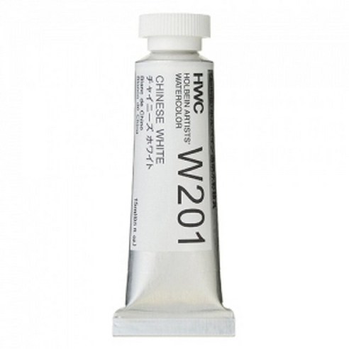 홀베인 수채화물감 HWC 낱색 15ml ABCDEF, W201 CHINAWHITE