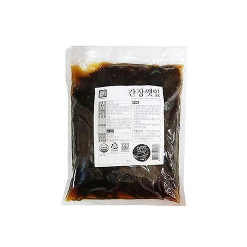 [본사직영/한성기업] 간장깻잎 1kg, 2개