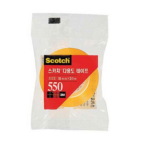 스카치 다용도 테이프 550 리필 18mm x 30m, 24개