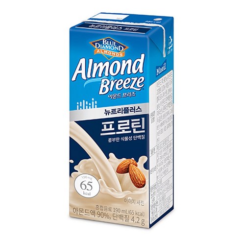 매일 아몬드 브리즈 프로틴 190mlx24팩, 본상품선택WA6BD77