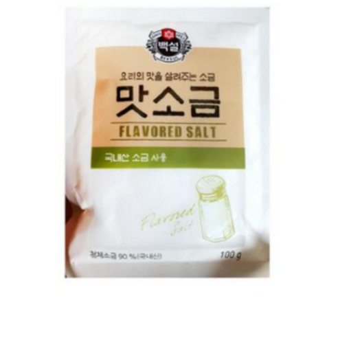 백설 맛소금, 100g, 1개