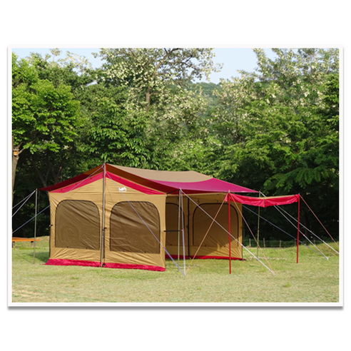 넓고 시원한 그늘, 편리한 설치, 완벽한 캠핑