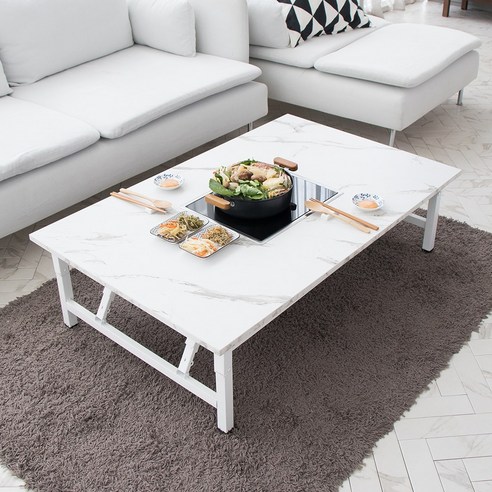 소담갤러리 모리 인덕션 마블 접이식 테이블: 공간의 효율성과 아름다움을 더하다 인덕션테이블