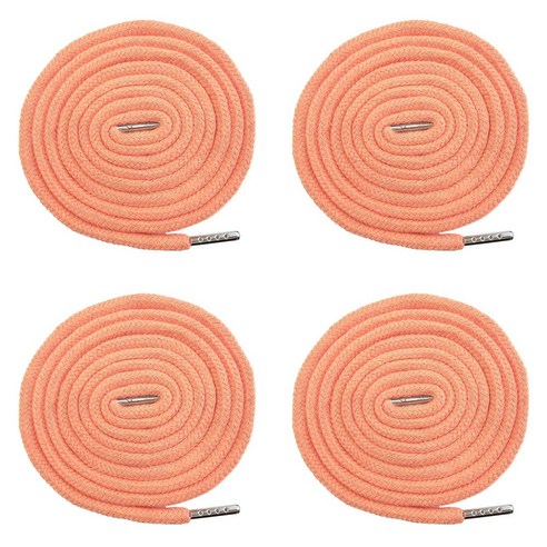 (4개세트) 140cm 원형 후드끈 바지끈 후드티 끈 츄리닝 허리끈 철팁 스트링 35색상, 플라밍고(4개), 1개