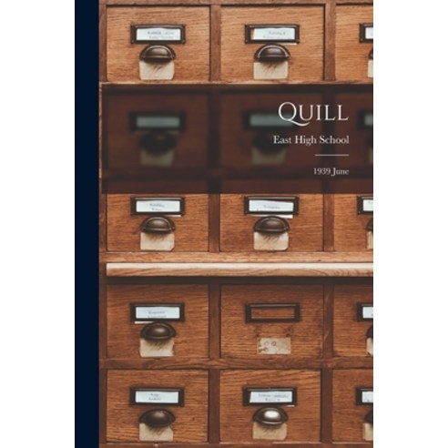 (영문도서) Quill: 1939 June Paperback, Hassell Street Press, English, 9781015209770