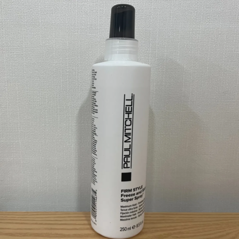 "고정력은 갑, 촉촉함은 덤!" 폴미첼 슈퍼 스프레이, 당신의 스타일을 하루 종일 완벽하게 폴미첼