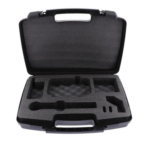 하드 스토리지 여행 케이스 핸드백 가방 PGX24 무선 마이크 시스템에 적합, 42x35x10cm, 블랙, 아크릴로 니트릴 부타디엔 스티렌 플라스틱