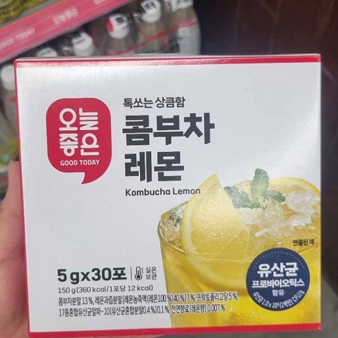 오늘좋은 콤부차 레몬 기획 5g*60입, 150g, 60개