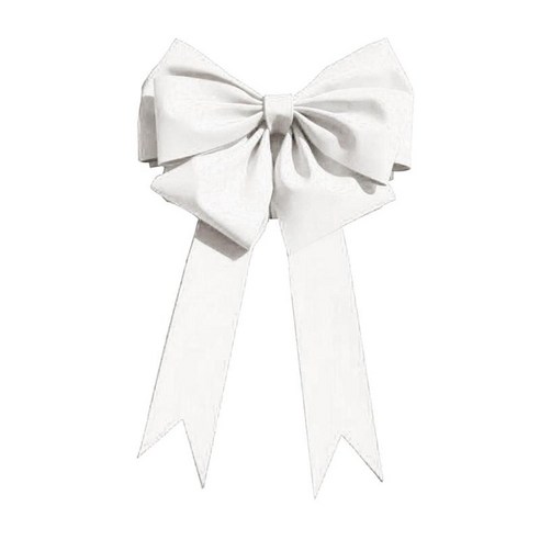 Bowknot 장식 소품 액세서리 장식품 배경 벽 결혼식 휴가를위한 큰 활, 옥스포드 원단, 유백색