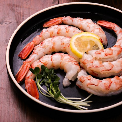 신선함이 보장된 최고 품질의 홍새우회