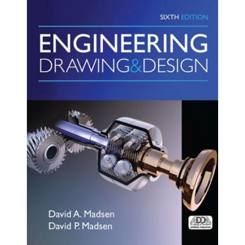 (영문도서) Engineering Drawing and Design Hardcover, Cengage Learning, English, 9781305659728