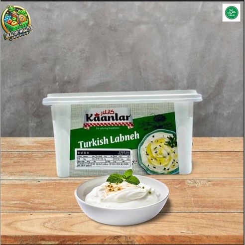 카안라르 하랄 전통 라브네 치즈 (터키 크림 치즈) Kaanlar Halal Traditional Labneh Cheese (Turkish Cream Cheese), 1개, 400g