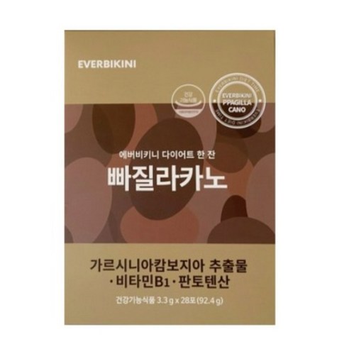 에버비키니 가르시니아 빠질라카노 커피맛, 92.4g, 1개