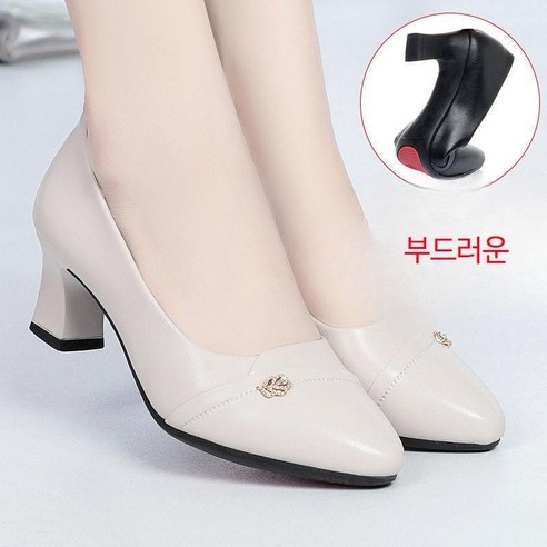 여성 구두 신발 플랫슈즈 편한 탠디 3cm 발편한 215 캐주얼